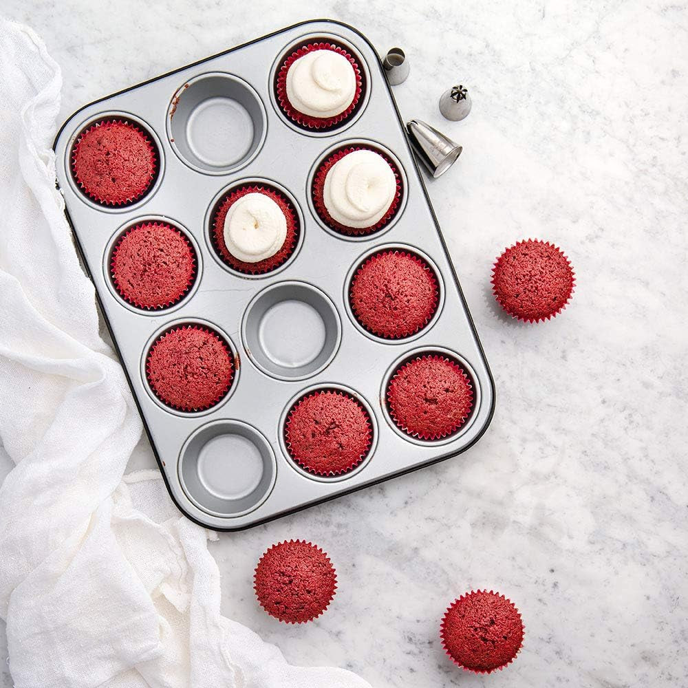0062750 bakform för 12 muffins Bakformar och plåtar Naty Shop
