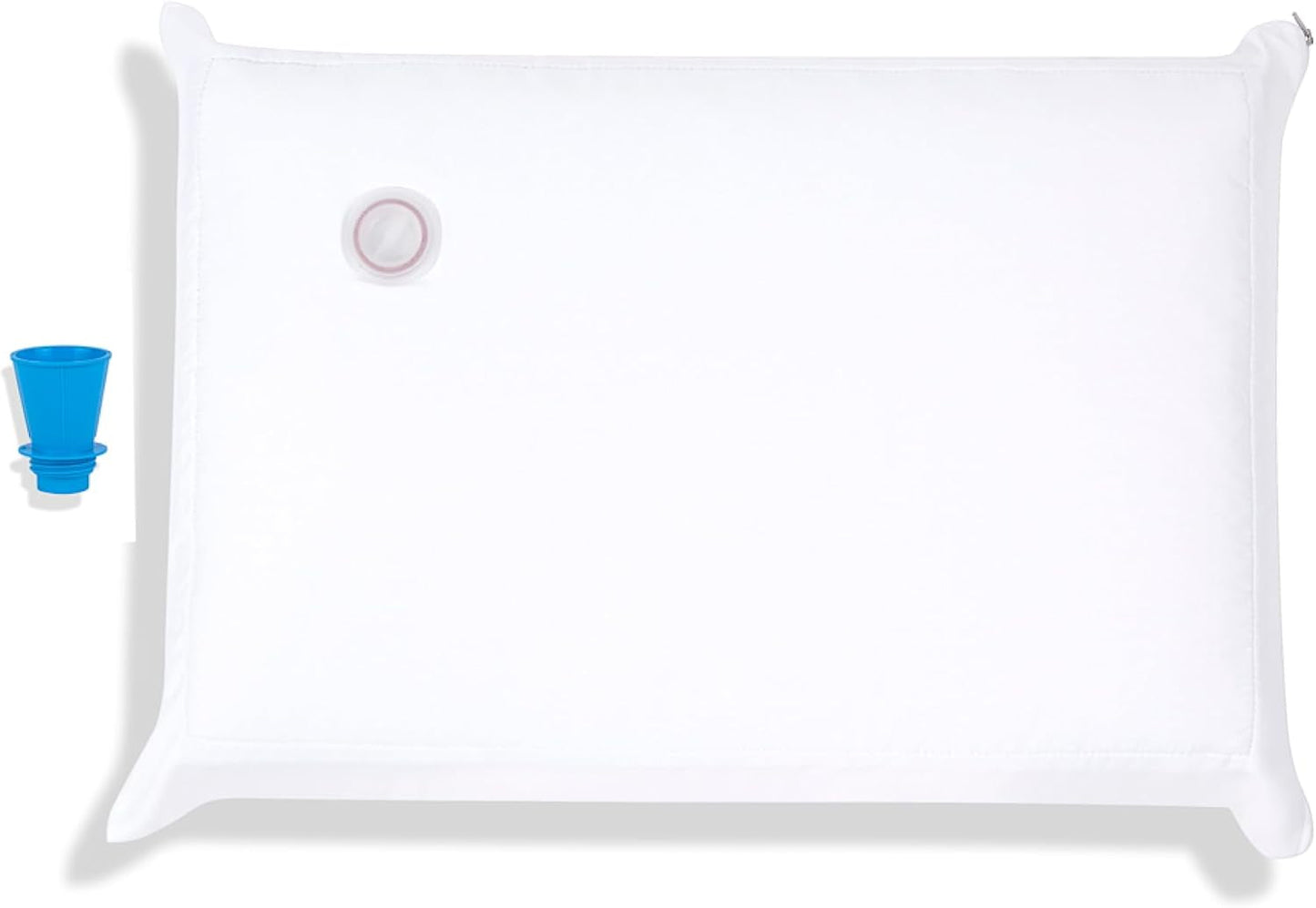 Mediflow The Original 5008 50X70 Cm vattenkudde med viscoskum, vit, enkel, 1 stycke (1 förpackning) Naty Shop standardkuddar