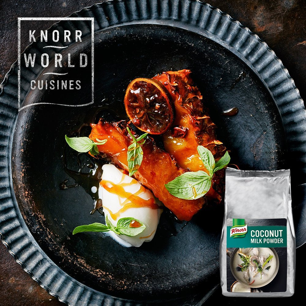 Knorr Kokosmilch Pulver (Mjölkpulver från 20 frischen Kokosnüssen, ergibt 6,6 liter Kokosmilch) 1er Pack (1 x 1 kg)