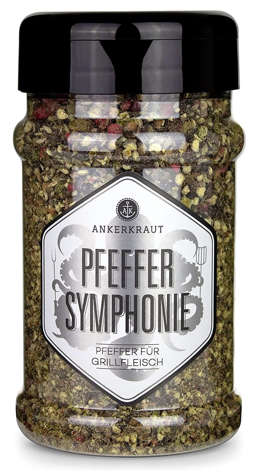 Ankerkraut Symphonie, pepparmix för smaksättning med arom och smak, 140 gram Naty Shop Spices Mald 160 gram