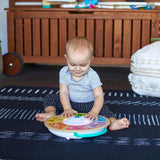 Baby Einstein, Hape, Cal's Smart Sounds Symphony Magic Touch Trä elektronisk aktivitetsleksak på 3 språk (engelska, franska och spanska), 3 lägen, från 6 månader Babyleksaker Naty Shop