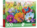 Trefl - Easypiece Pussel: Insekter på ängen - 300 bitar - stora bitar, lätt att pussla, för vuxna och barn 10 år och uppåt Puzzle Naty Shop Standardtitel