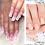 1 Karton Nail Art Charms, 3D Flowers Nagelkunst Charms, Acryl Blumen Nagel Strass Mit Ornamenten, Nagel Edelsteine, Nagel Zubehör Für Mädchen, Nagelkunst Dekoration, DIY Handwork Nail Design
