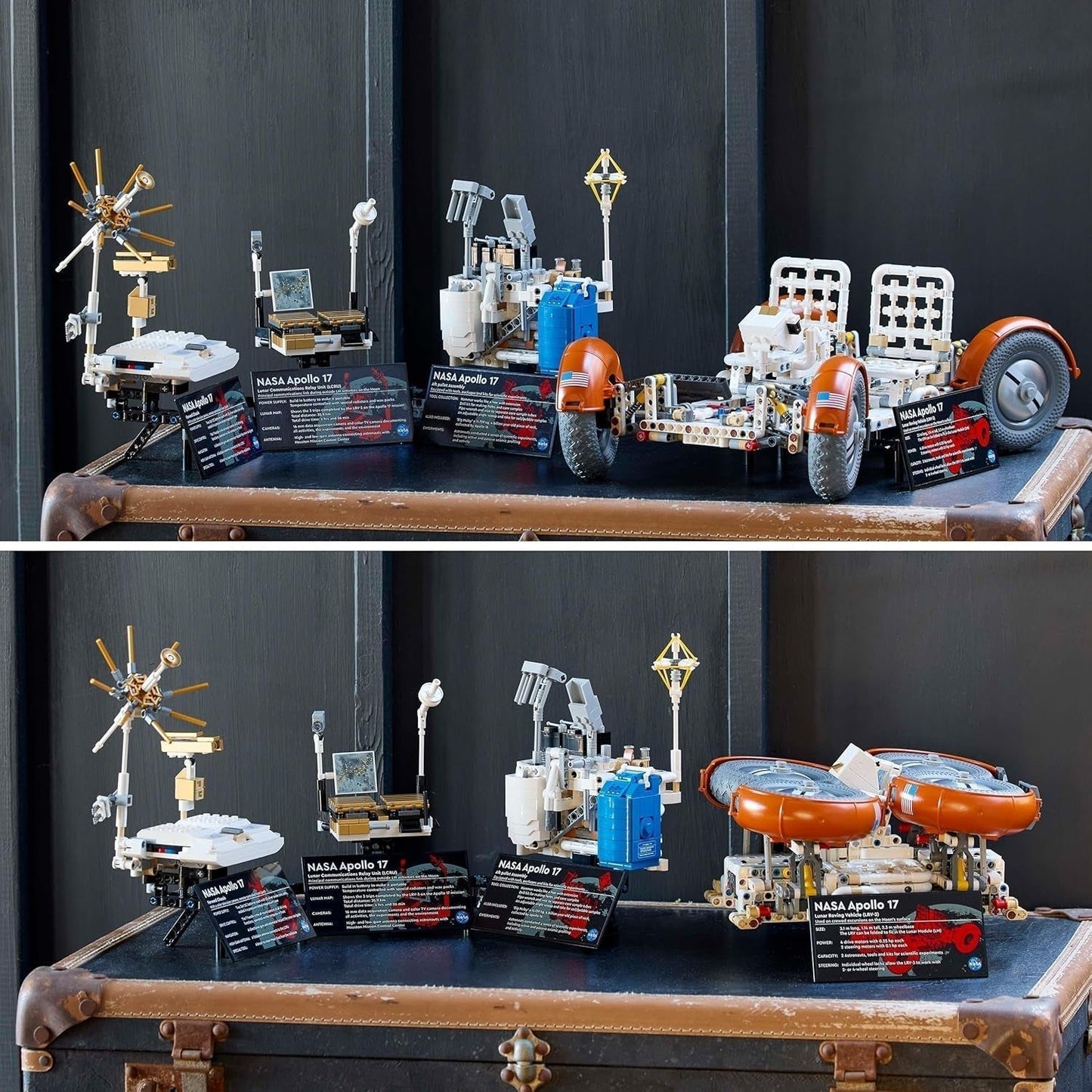 LEGO Technic NASA Apollo Lunar Roving Vehicle (LRV), Lunar Rover-modell för vuxna, Space Collectible för vetenskapsentusiaster, Byggleksak, Space Vehicle Model 42182 Byggset Besuche den LEGO-Store