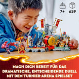 LEGO NINJAGO Tournament Arena Äventyrsleksak för barn Ninja lekset med 6 minifigurer Samling Byggset Födelsedagspresent för 7 år gamla pojkar och flickor 71818 Byggset Besuche den LEGO-Store