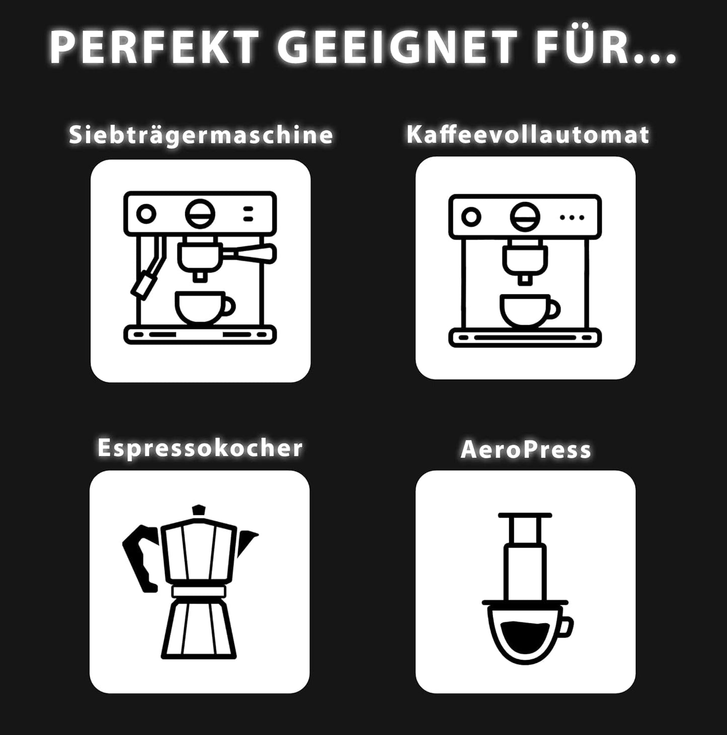 Black Dragon Espresso 100% Robusta - Extra starkt rostade kaffebönor - Mycket starkt och fylligt kaffe med hög koffeinhalt - Mycket stark espresso
