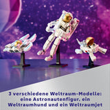LEGO Creator 3In1 rymdastronautleksak, hund- och rymdskeppsmodellsats för barn, dagisdekorationer, kreativ present för pojkar och flickor 9 år gamla 31152 Byggset Besuche den LEGO-Store