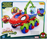 Marvel Spidey och hans supervänner Dino Crawler Superhjälte-lekset med Spidey och Dino-figurer och transportleksak för åldrarna 3 och uppåt Actionfigurer Naty Shop