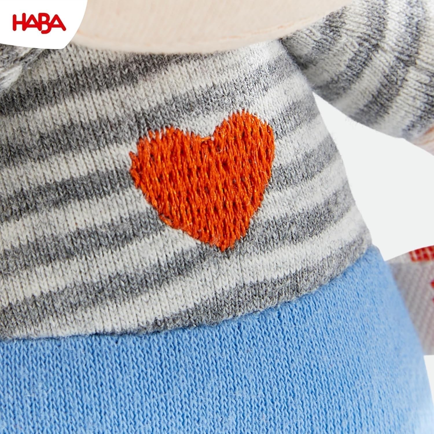 HABA Guardian Angel Mats - Plysch textildocka (15 cm), idealisk välkomstpresent för spädbarn och småbarn - tvättbar i 30°C - 2011869001 Dolls Naty Shop