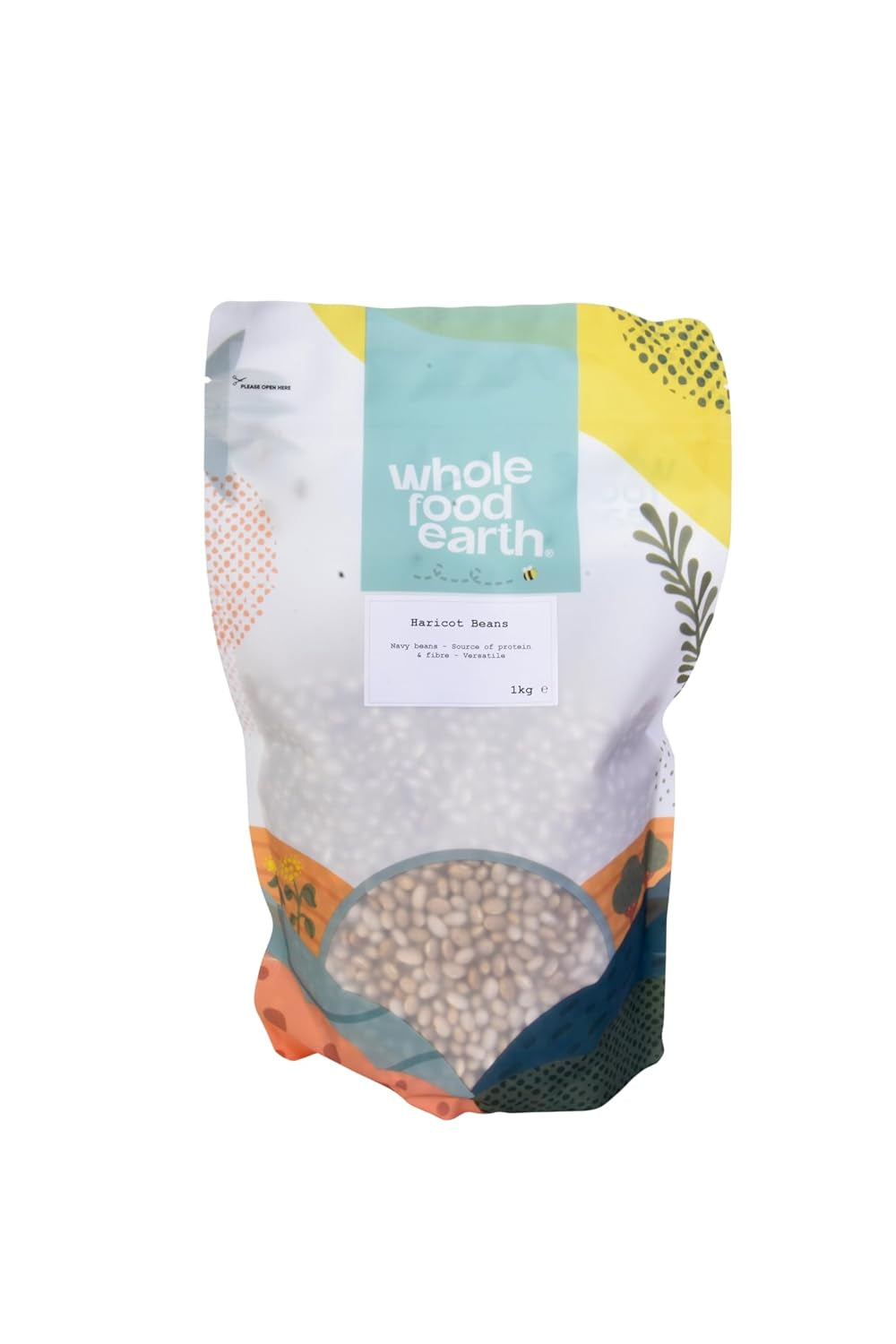 Gröna bönor Wholefood Earth 1kg | Icke-GMO | Naturligt | Rik på fibrer | Rik på protein