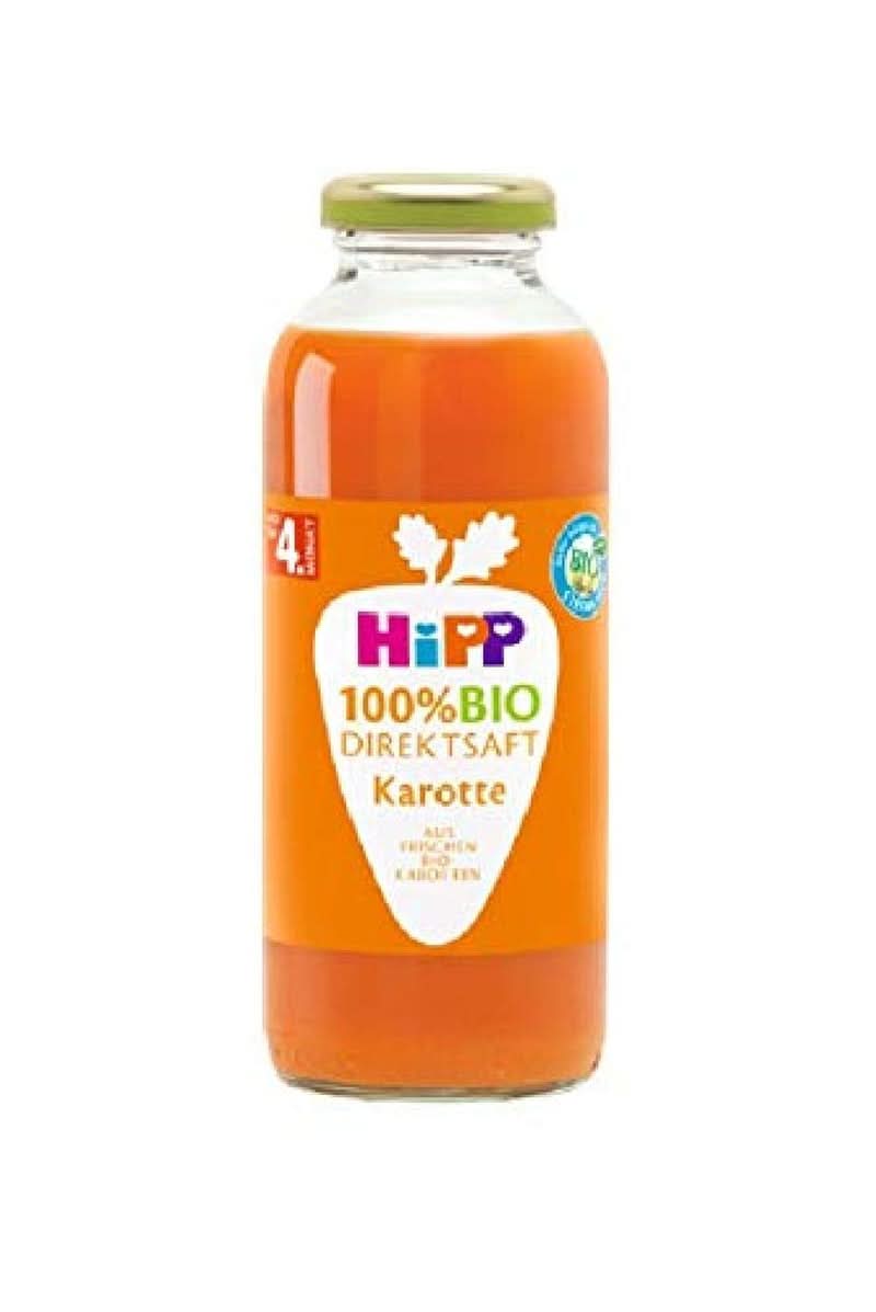 Hippjuice 100 % ekologisk, multifrukt med morot, 6 st (6 x 330 ml) Naty Shop 6 x 330 ml Morot