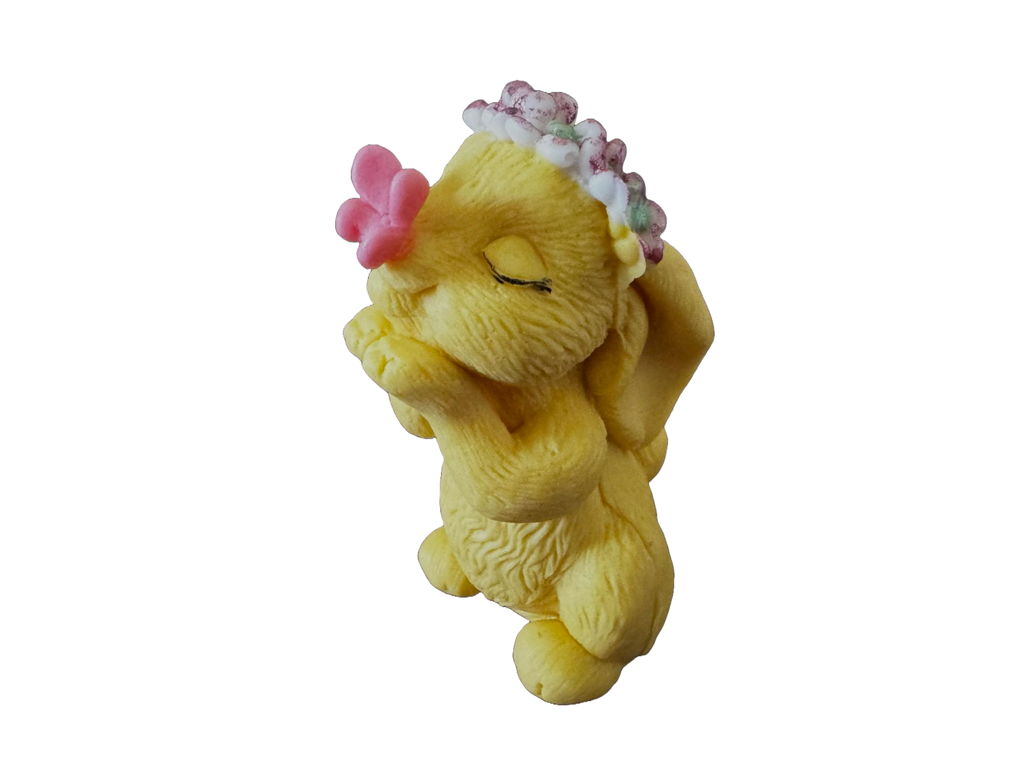 Ätlig dekoration från sockerpasta, kanin med en fjäril Dekorationer från Naty Shop Sugar Paste