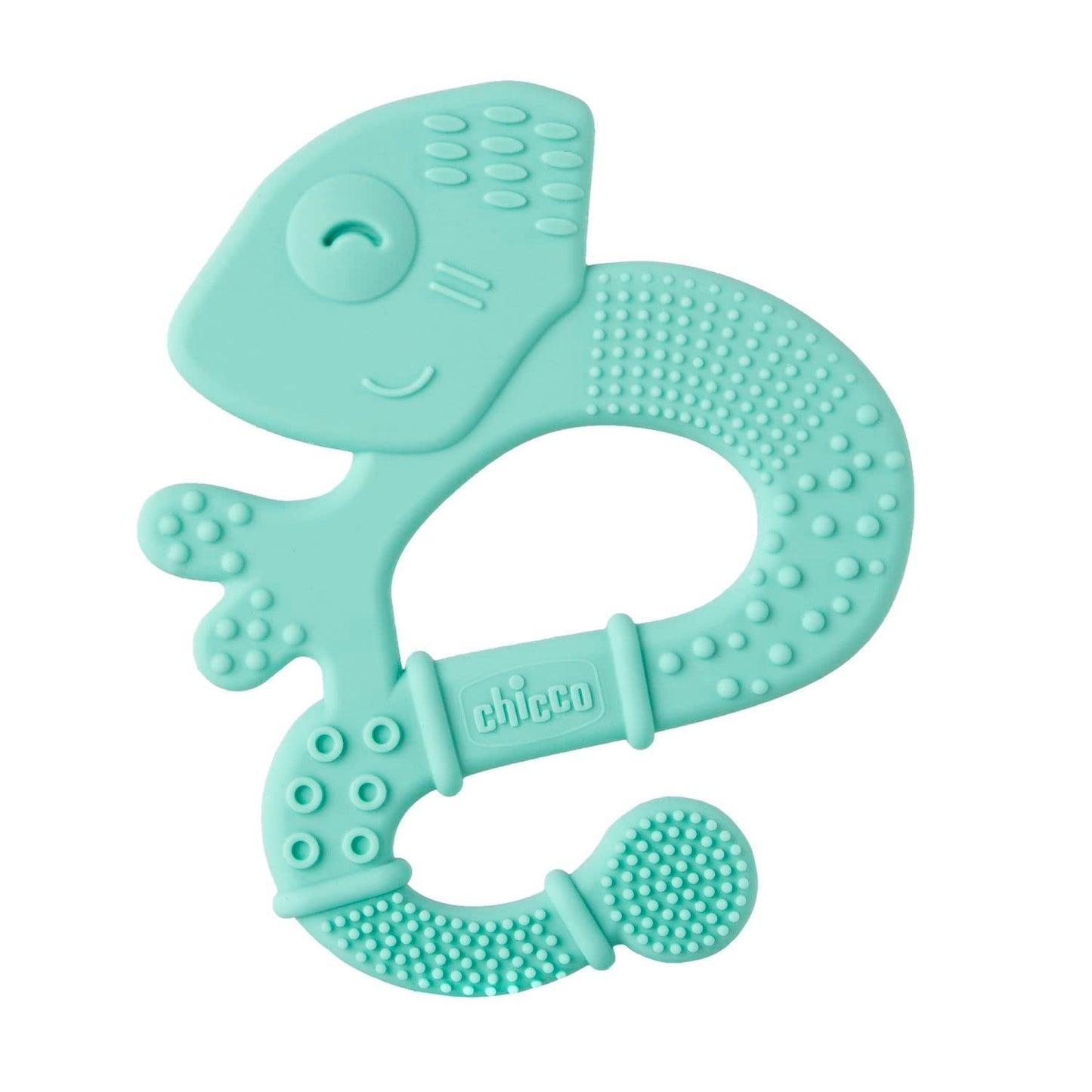 Chicco Soft&Clean tandring ödla, blå, 2M+