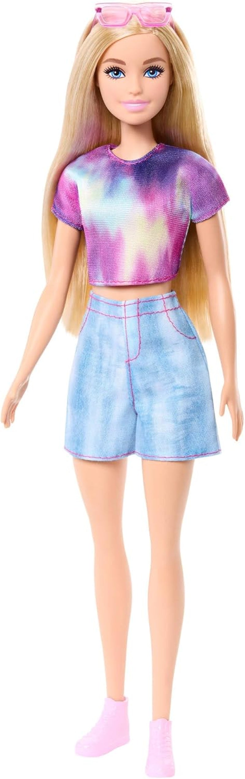 Barbie Mysteries: Malibu Beach Detectives docka med signaturdräkt och tillbehör, inklusive solglasögon, JFV63
