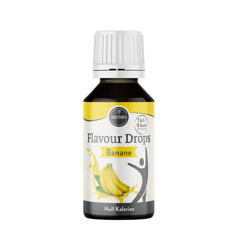 Borchers smaksatta droppar, Banan, 30 milliliter Aromas Naty Shop