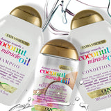 OGX Coconut Miracle Oil Conditioner, Fuktgivande balsam för hårvård med kokosolja, 385 ml OGX Hair Care