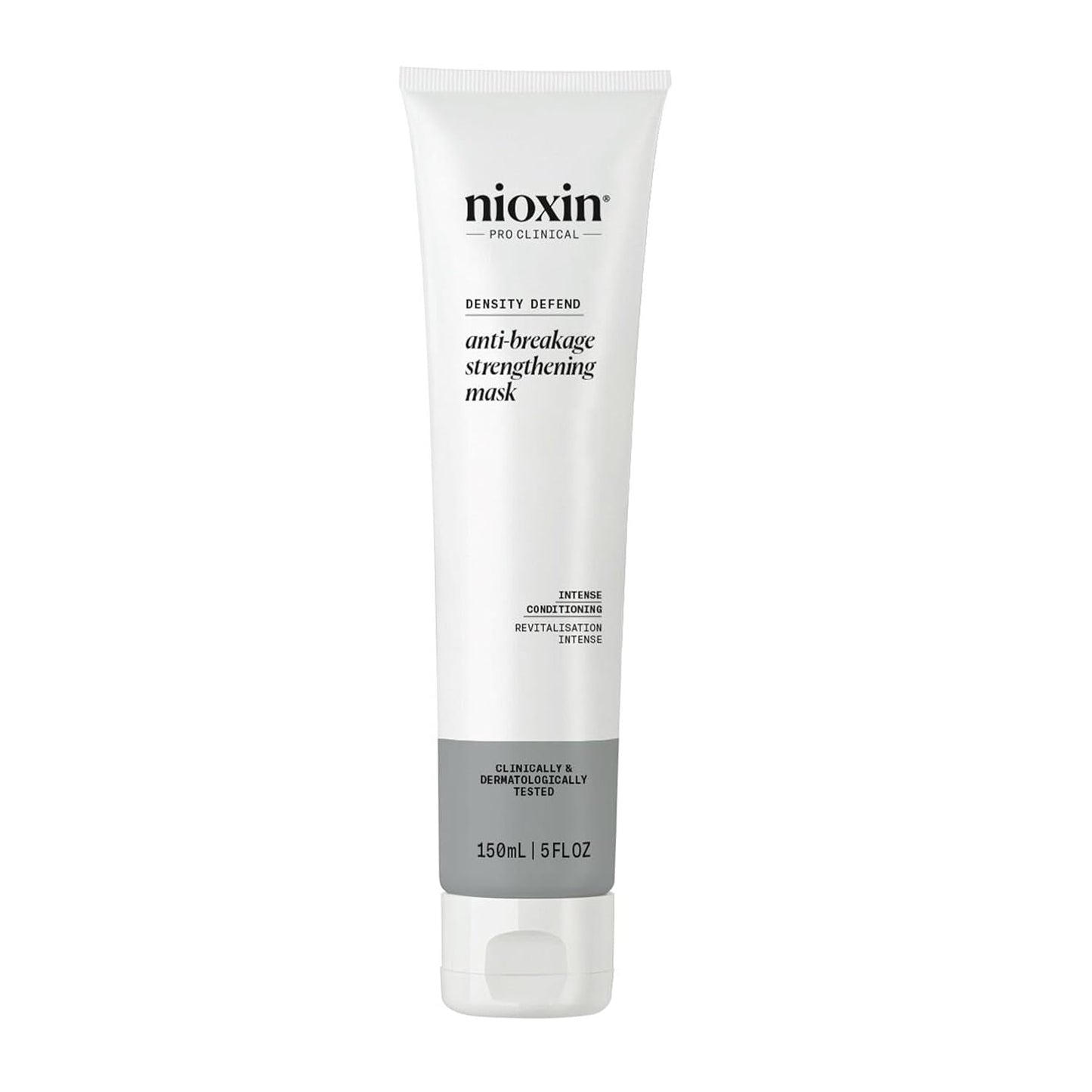 Nioxin Density Defend Anti-Breakage Strengthening Hair Mask - Återfuktande hårmask mot hårbrott, leave-in hårvård med vitamin C Naty Shop Hair Mask 150 Ml (1 pack)