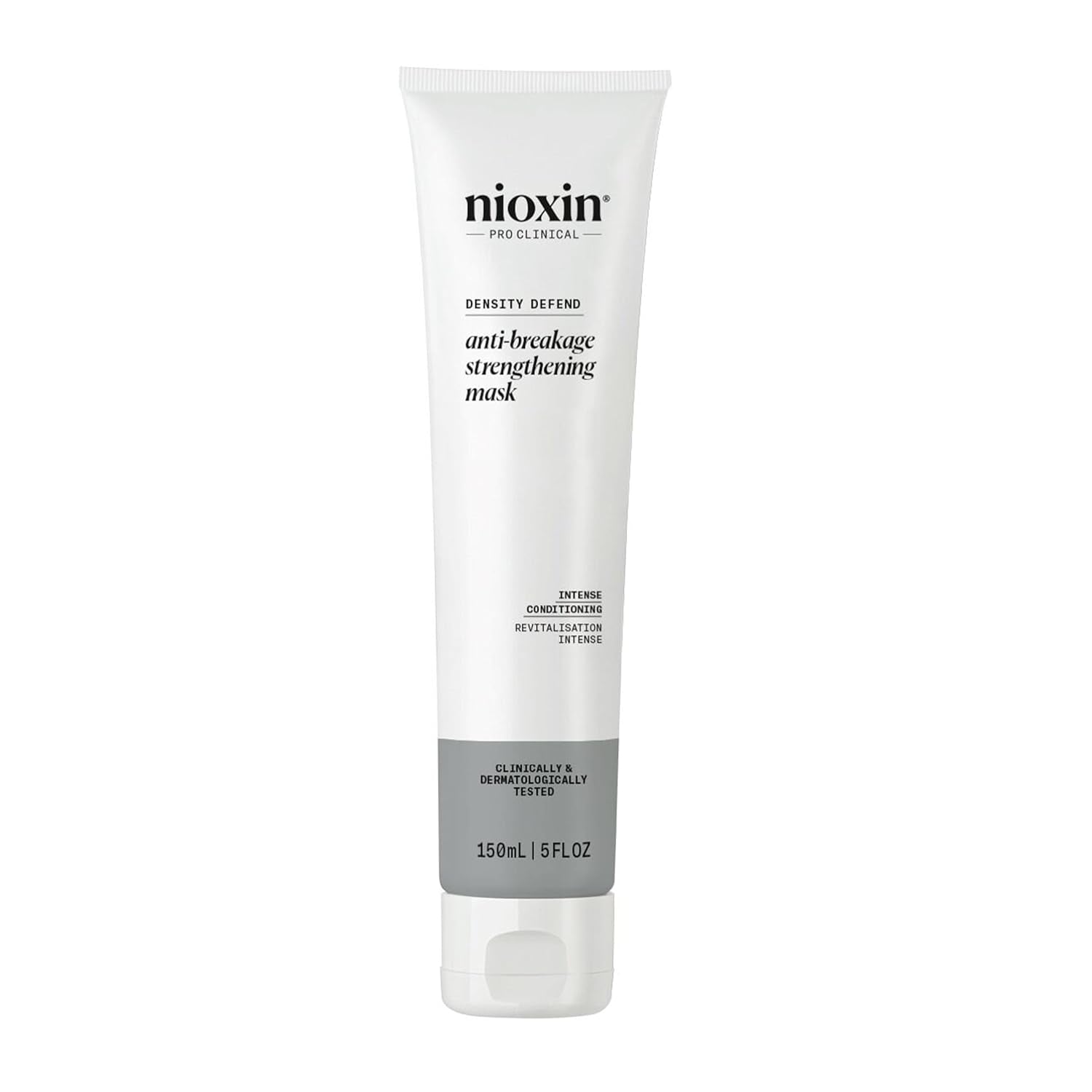Nioxin Density Defend Anti-Breakage Strengthening Hair Mask - Återfuktande hårmask mot hårbrott, leave-in hårvård med vitamin C Naty Shop Hair Mask 150 Ml (1 pack)