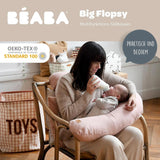 BÉABA, Big Flopsy, multifunktionell kudde för amning Tillbehör Mat och amning Bebe Naty Shop
