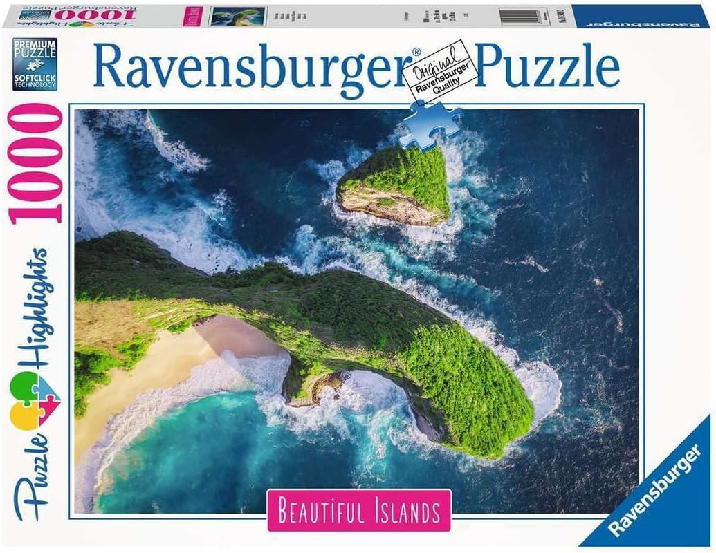 Ravensburger Puzzle Beautiful Islands 16909 - Indonesien - 1000 bitars pussel för vuxna och barn över 14 Pussel Naty Shop Gammal design