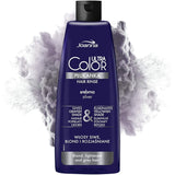 Joanna Ultra Color - Rosa färgbalsam för blont och ljust hår - Pastellrosa - Naturlig glans - Tar bort den gula nyansen från gråblont hår - Tillfällig effekt - 150 ml Naty Shop Hårfärgning Ashy blond nyans 150 Ml (1 förpackning)