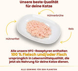 Almo Nature HFC Natural - Våtfoder för vuxna katter - Kycklingfilé - 280g, förpackning om 12