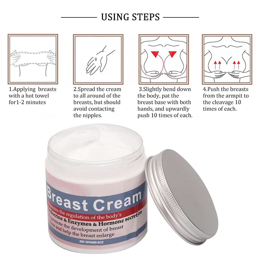 Bröstförstoringskräm, 200G Cosmetics and Beauty Naty Shop