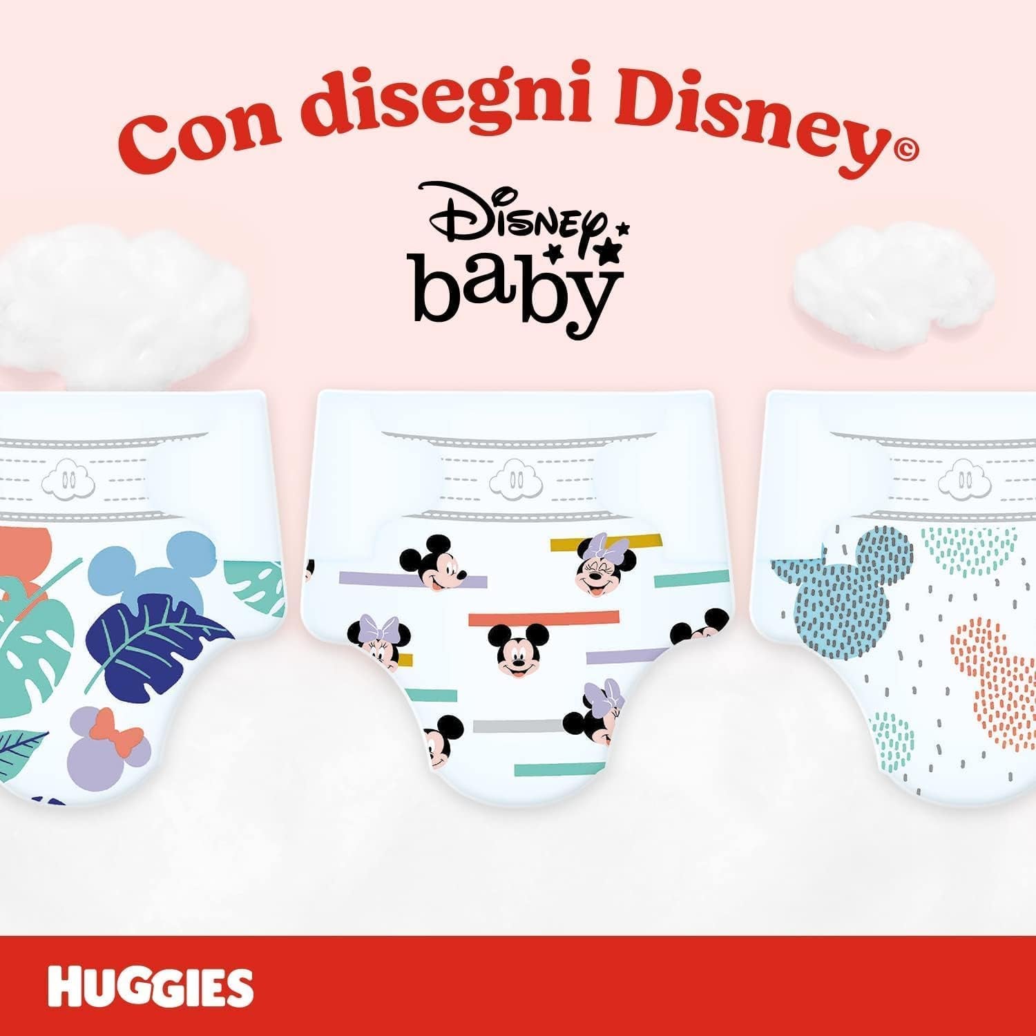 Huggies Ultra Comfort blöjor, storlek 3 (4-9 kg), Disney design, 168 st