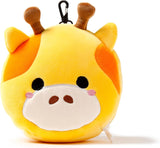 Puckator Giraffe Kudde, EPS 93% Polyester, 7% Elastan, Flerfärgad, Standardstorlek Resekuddar Naty Shop
