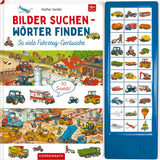 Så många fordonsljud: 30 ljud (Sök bilder - Hitta ord) Babyleksaker Naty Shop Book