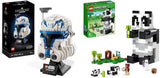 LEGO 75349 Star Wars Captain Rex Hjälmset Clone Wars Samlarmodell Series 2023 Souvenirbit och presentidé Byggset Besuche den LEGO-Store Paketet Panda House Set