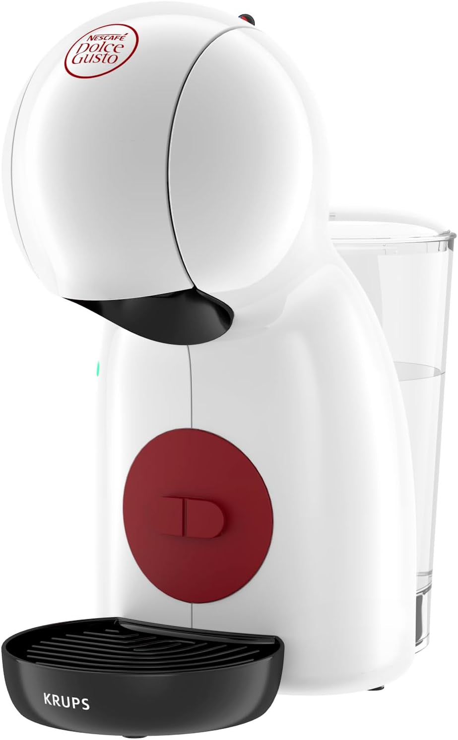 Manuell espressomaskin med NESCAFÉ DOLCE GUSTO PICCOLO XS kapslar från KRUPS, vit
