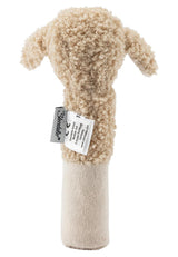 Sterntaler baby squeaker får Flocke - Babyleksak gjord av mjuka tyger - Babygreppleksak - Första försöken att fånga och leka, sandfärg Bebe Toys Naty Shop