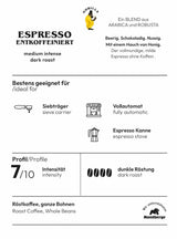 Espresso GORILLA 1000g koffeinfria, hela bönor