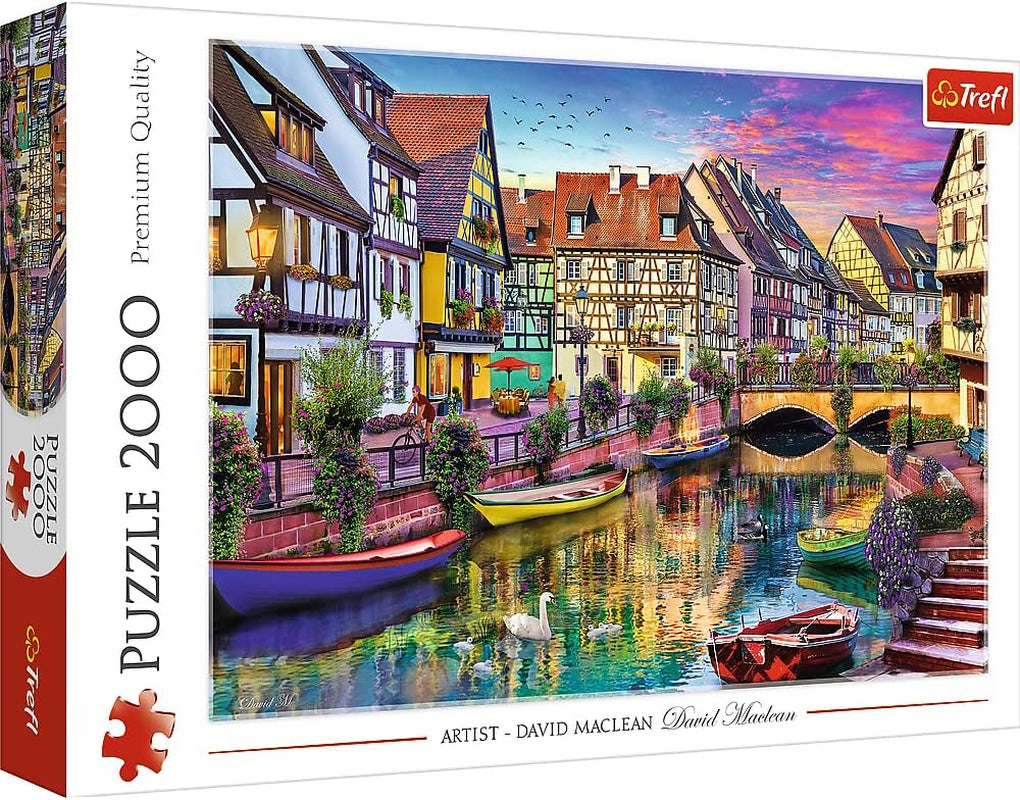 Trefl 27118 Pussel, Colmar, Frankrike, 2000 bitar, För barn från 12 år Pussel Naty Shop Standardtitel