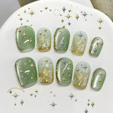 3400 Stück Goldene Und Silberne Sternperlen, Goldene Nagelanhänger, Zubehör Für Nagelschmuck, Schöne Sternnagelanhänger Für Nägel,Nagelkonst Rhinestones
