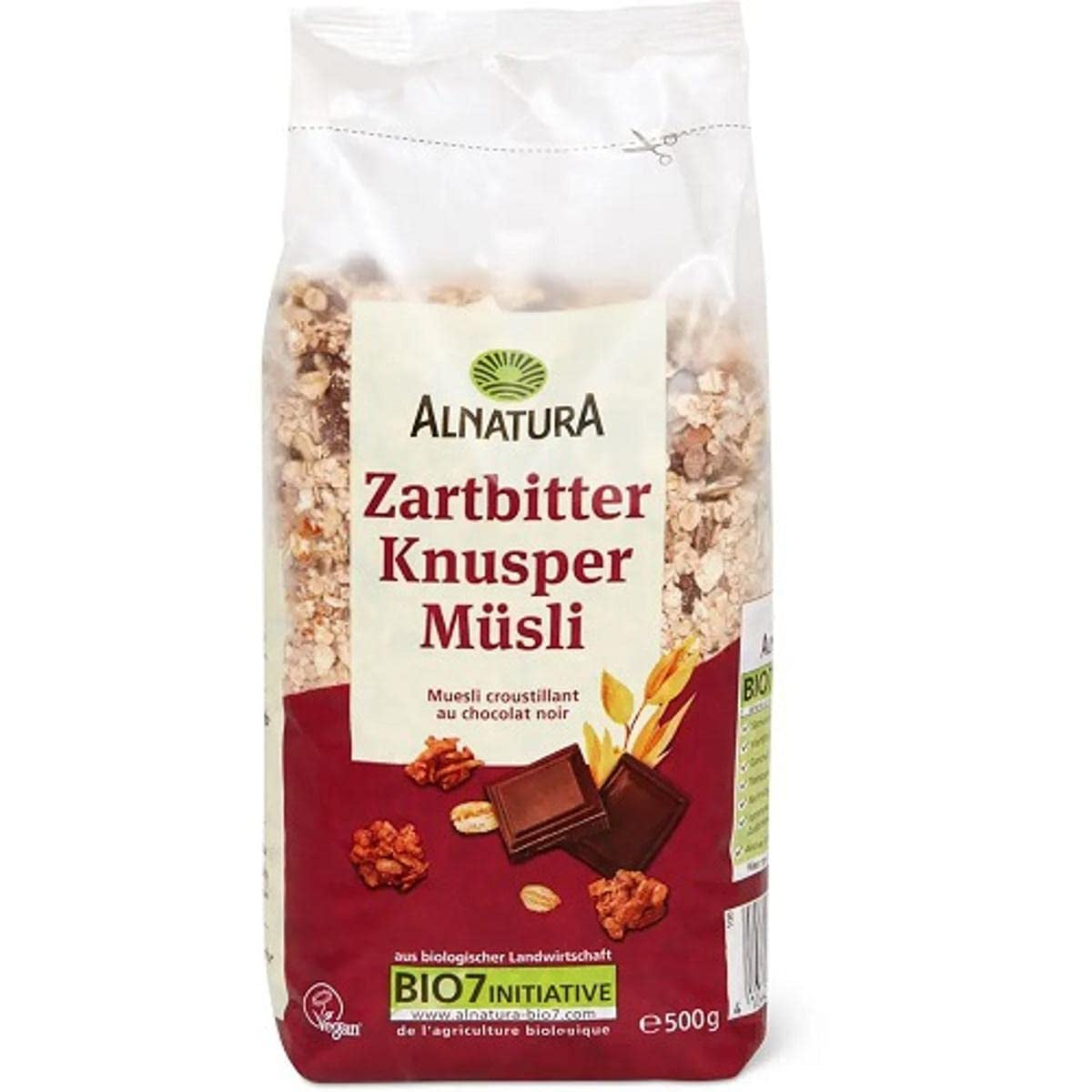 Krispig mörk müsli, 500 g