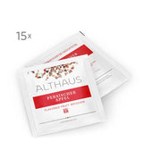 Althaus Te PERSISKA ÄPPLE ⋅ Fruktte i pyramidformade påsar PYRA PACK ⋅ Fruktte smaksatt med äppelsmak ⋅ 15 X 2,75G