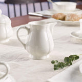 Villeroy & Boch Manoir mjölkmugg, 250 ml, höjd: 9,1 cm, premiumporslin, vit