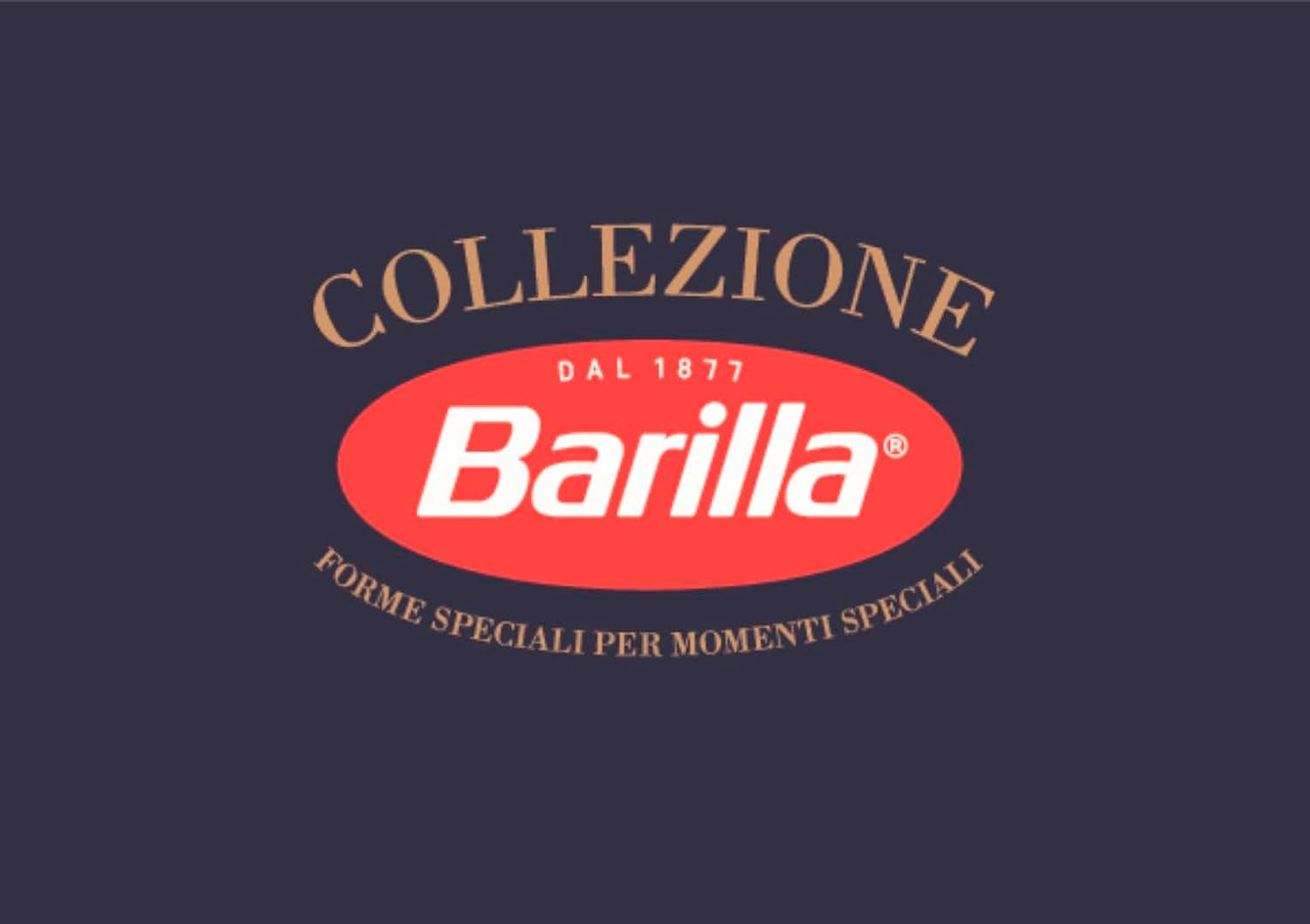 Pasta Barilla Collezione Fusilli korta bitar, (1 x 500 g)