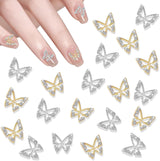 20st Glitter Butterfly Nail Charms, Nail Art Strass, Nagelstenar, Butterfly Nail Art, Strass, Alla hjärtans dag Nagelberlocker, Gör-det-själv-mobilfodraldekoration
