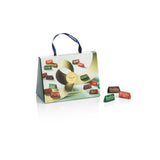 Presentset Venchi - Borsina Gianduiotti, med olika Gianduiotti choklad, inklusive "Piedmont hasselnötter", 150g, glutenfri, inga konstgjorda färger, inga konserveringsmedel, presentidé
