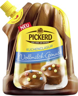 Tårtglasyr, Mjölkchoklad, 125 grams glasyr och Decor Naty Shop