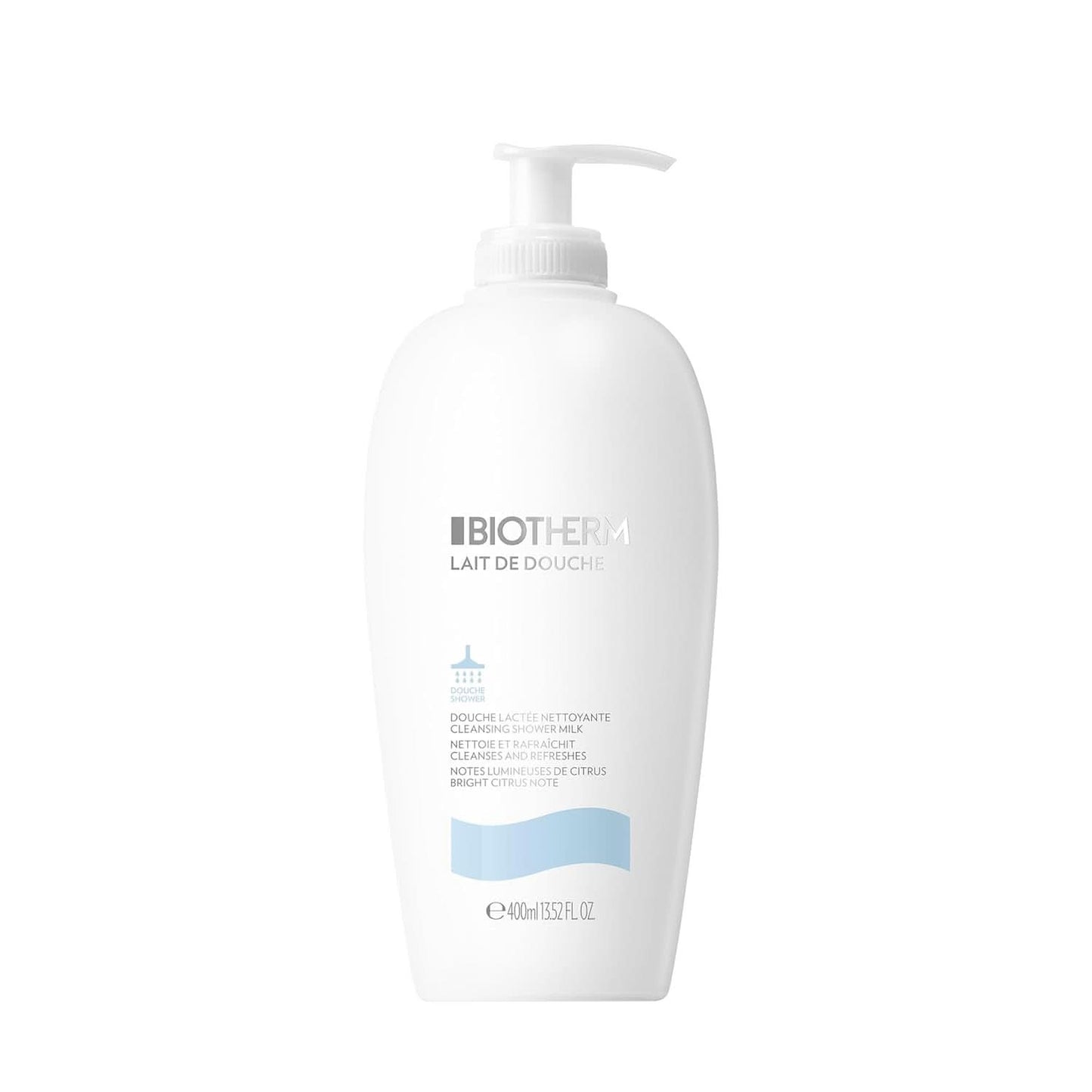 Biotherm, uppfriskande duschlotion för intensiv återfuktning och en mjuk kroppskänsla, 400 ml dusch och bad Naty Shop