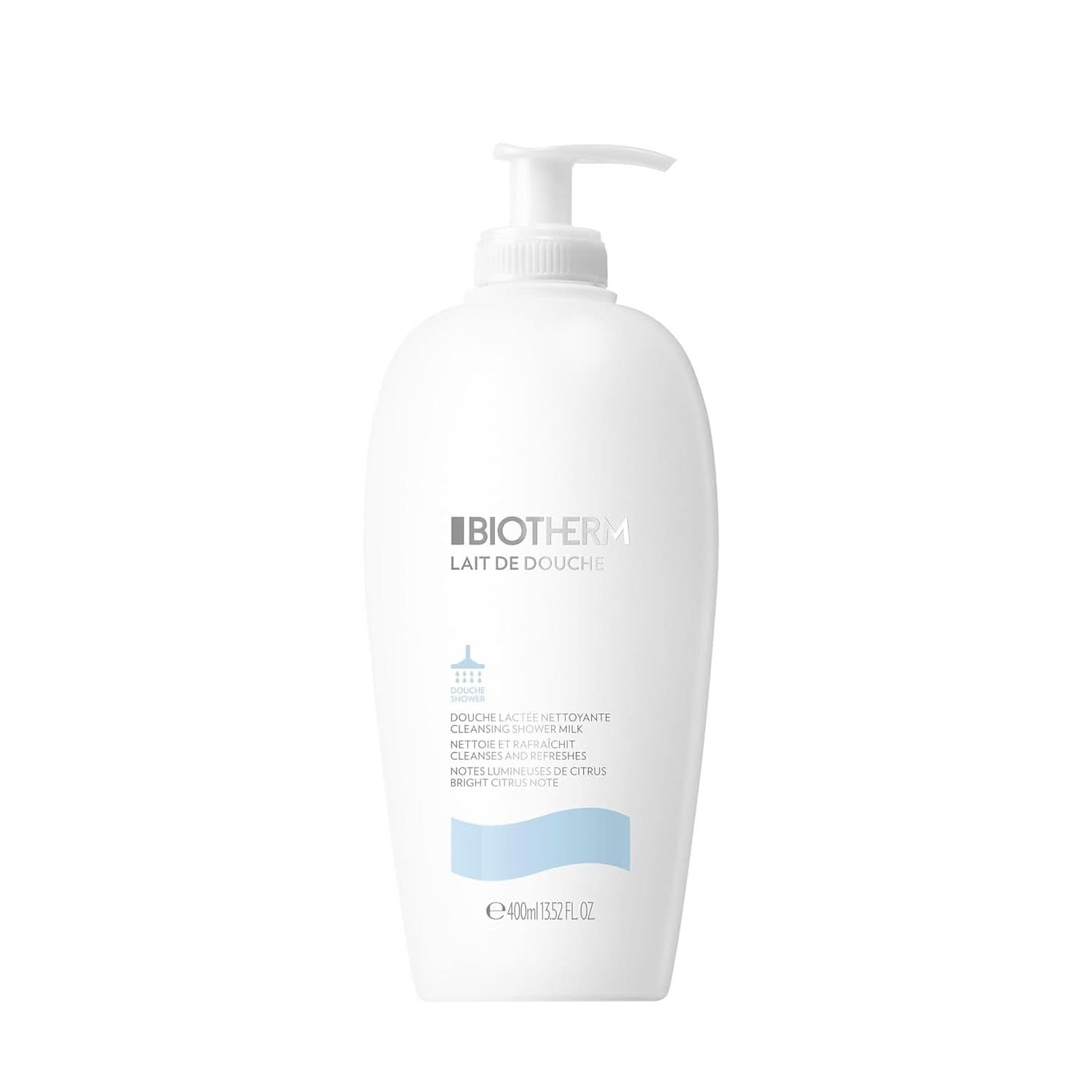 Biotherm, uppfriskande duschlotion för intensiv återfuktning och en mjuk kroppskänsla, 400 ml dusch och bad Naty Shop