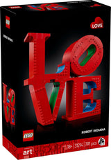 LEGO Art Love Byggset för vuxna Heminredning Alla hjärtans dag och Mors dag Present för kvinnor och män Kreativ aktivitet för konst- och designälskare 31214 Byggset Besuche den LEGO-Store