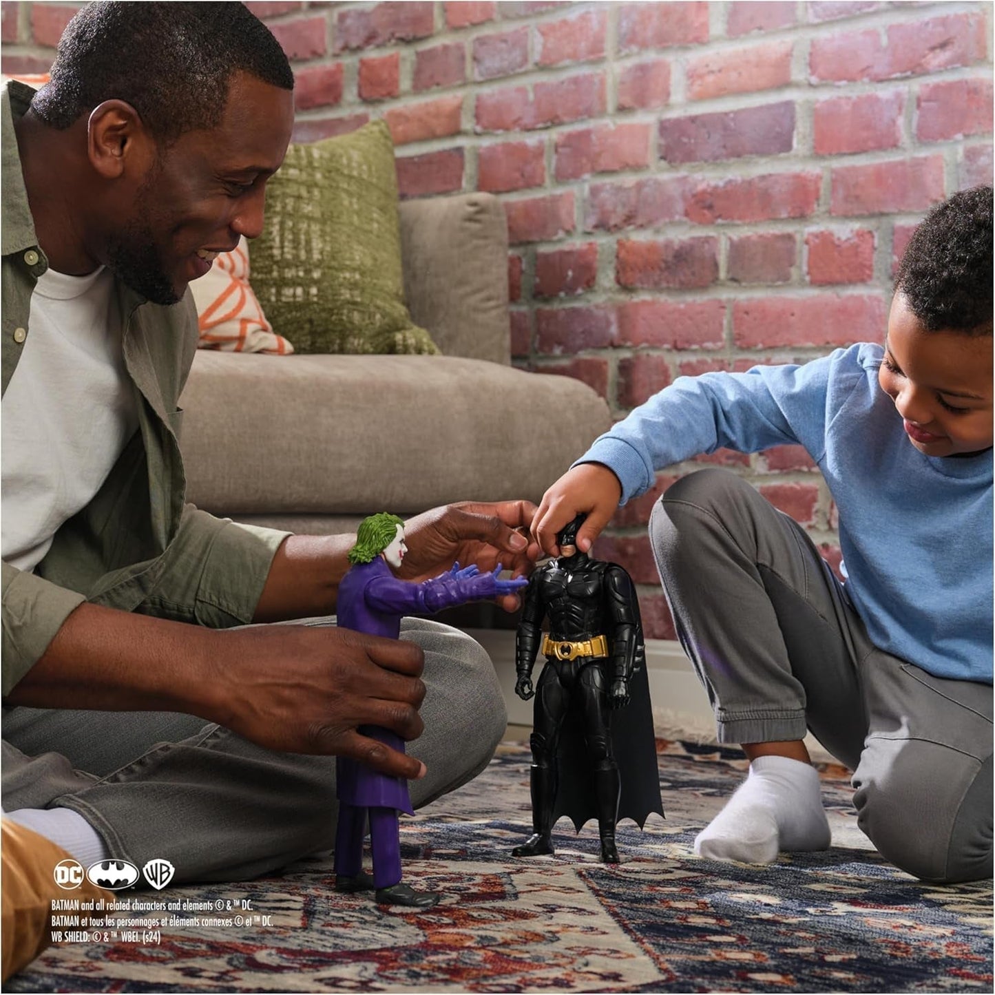DC Comics the Dark Knight - Joker Actionfigur Känd från den legendariska trilogin Dark Knight i 30 cm. Från 3 år Actionfigurer Naty Shop