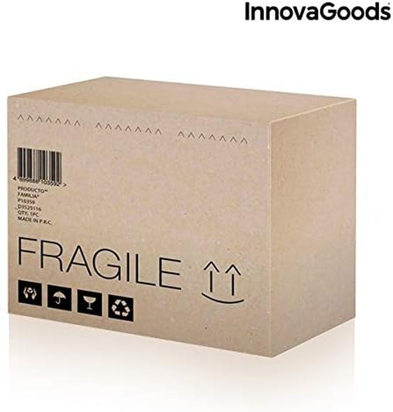 Innovagoods Ergonomisk U-formad kudde för sidoslipare, idealisk för graviditet, främjar lugn andning, minskar snarkning, bomull och polyester, vit, 39 X 57 X 14 cm Cervikala ortopediska kuddar Naty Shop