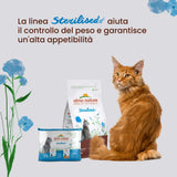 Almo Nature Functional - Steriliserad - Våtfoder för vuxna och äldre katter, steriliserad eller mindre aktiv - med torsk och kyckling - Låg fetthalt, återfuktande - 70g (pack med 6)