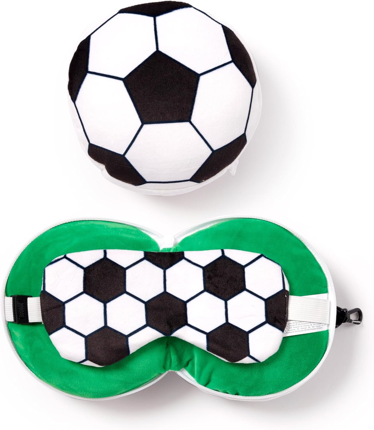 Relaxeazzz Mask Resekudde - Fotbollsresekuddar Naty Shop Standardtitel